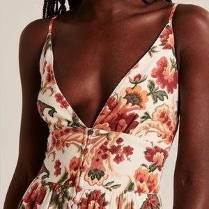 Abercrombie & Fitch Button Through Maxi Dress